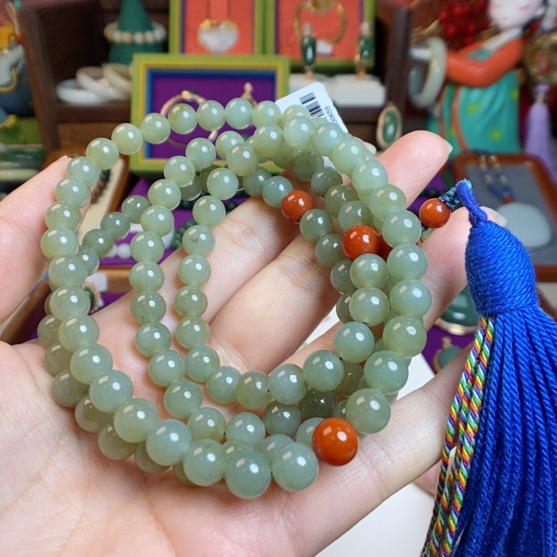 和田玉手链未镶嵌