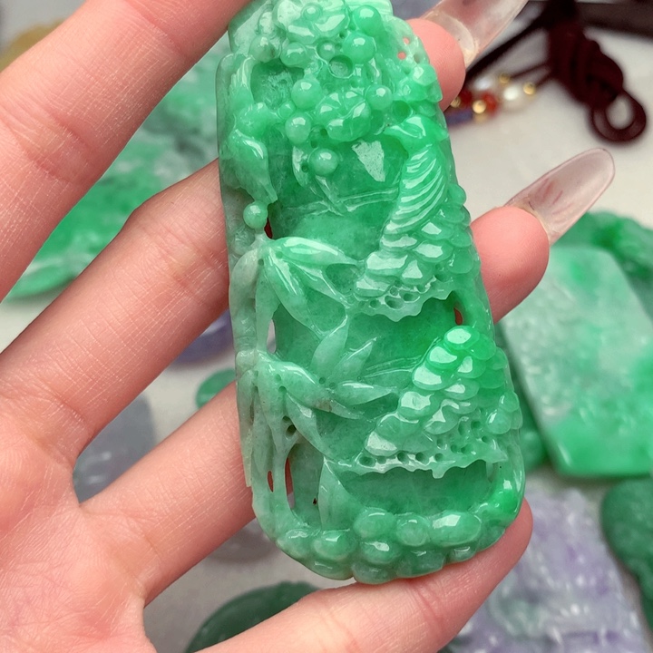 翡翠吊坠(不含链)未镶嵌