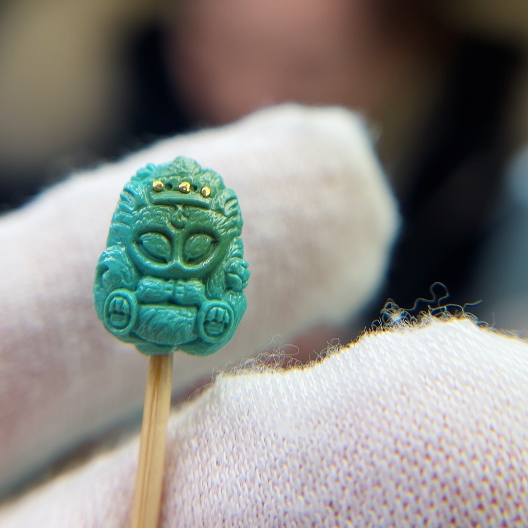 绿松石珠宝奇石未镶嵌