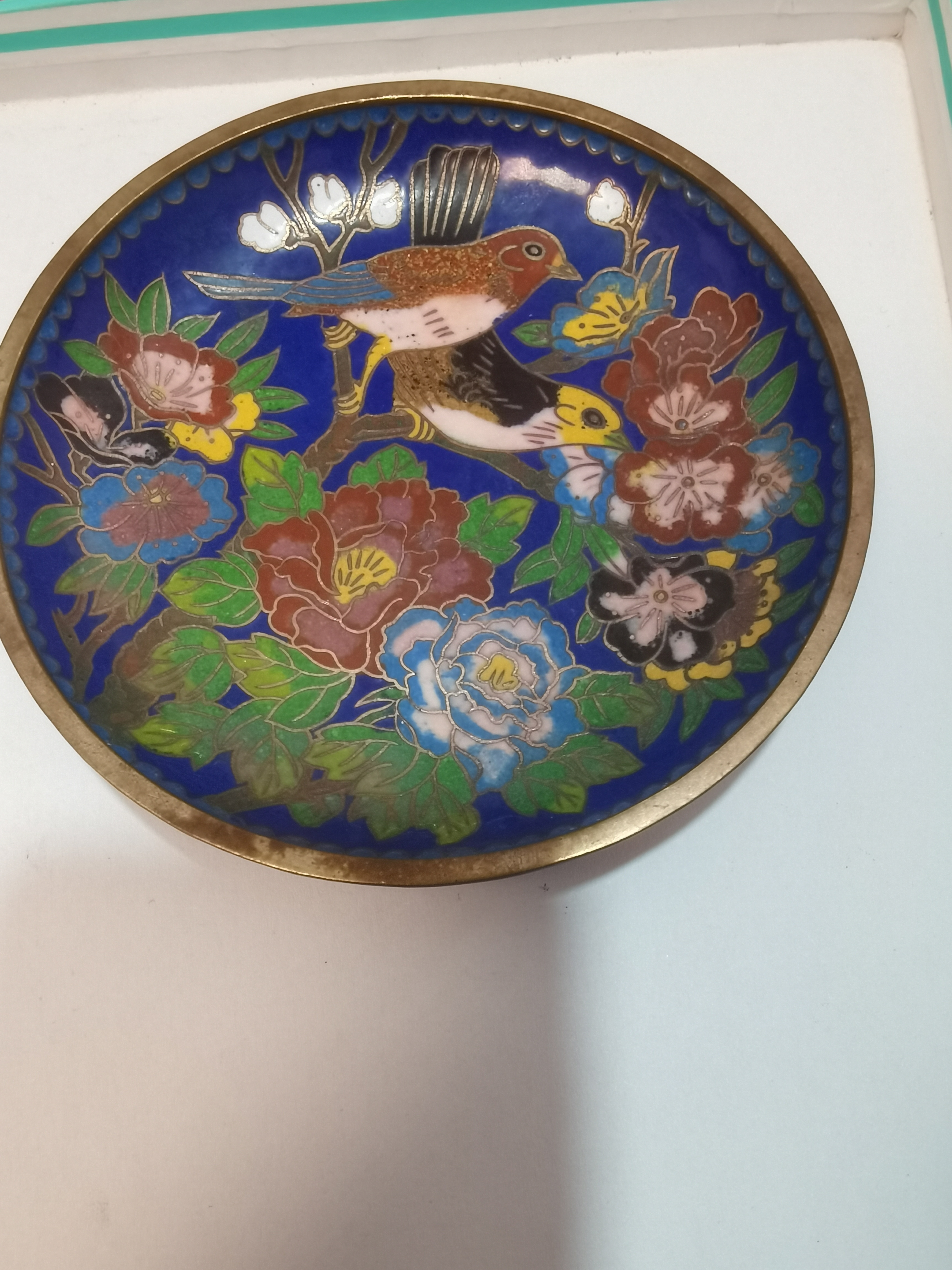 非物质文化遗产景泰蓝赏盘