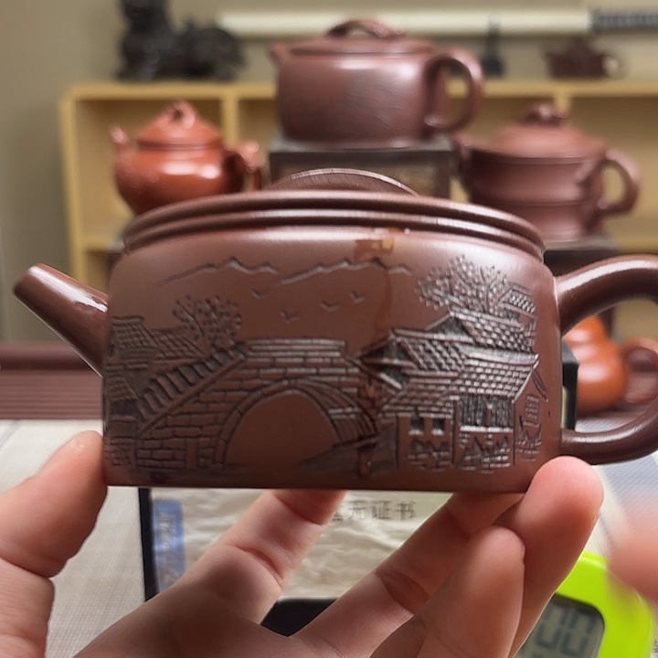 生***u茶壶紫砂微瑕处理