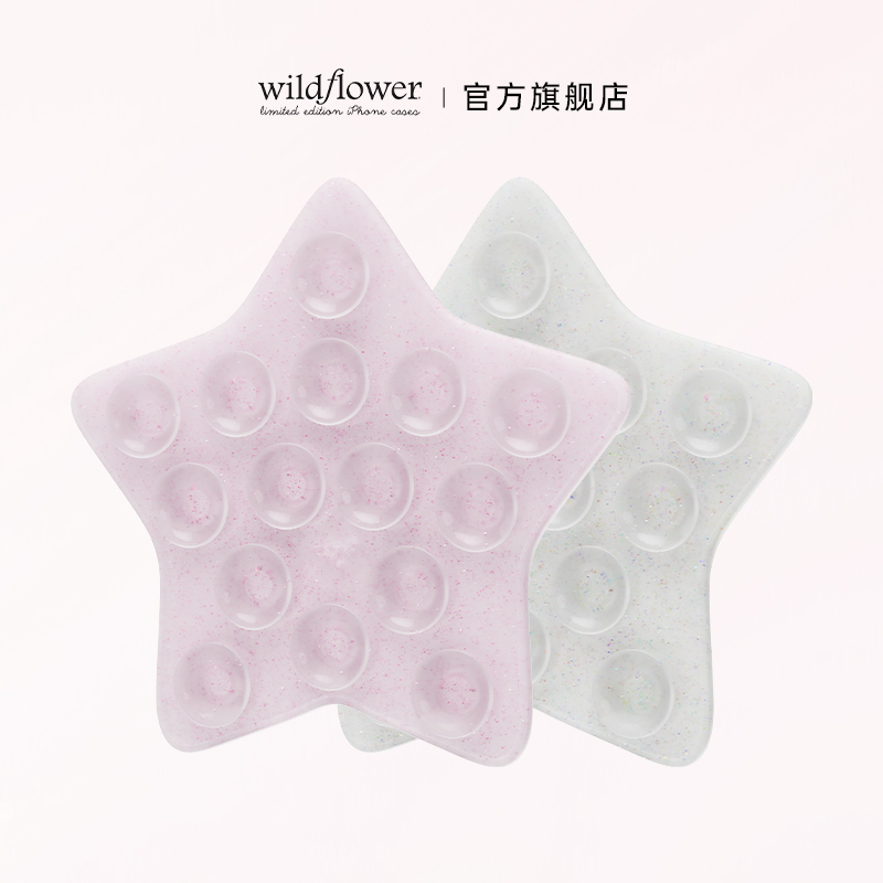 五角星吸盘式手机支架多功能粘贴玻璃浴室卫生间自拍神器拍视频