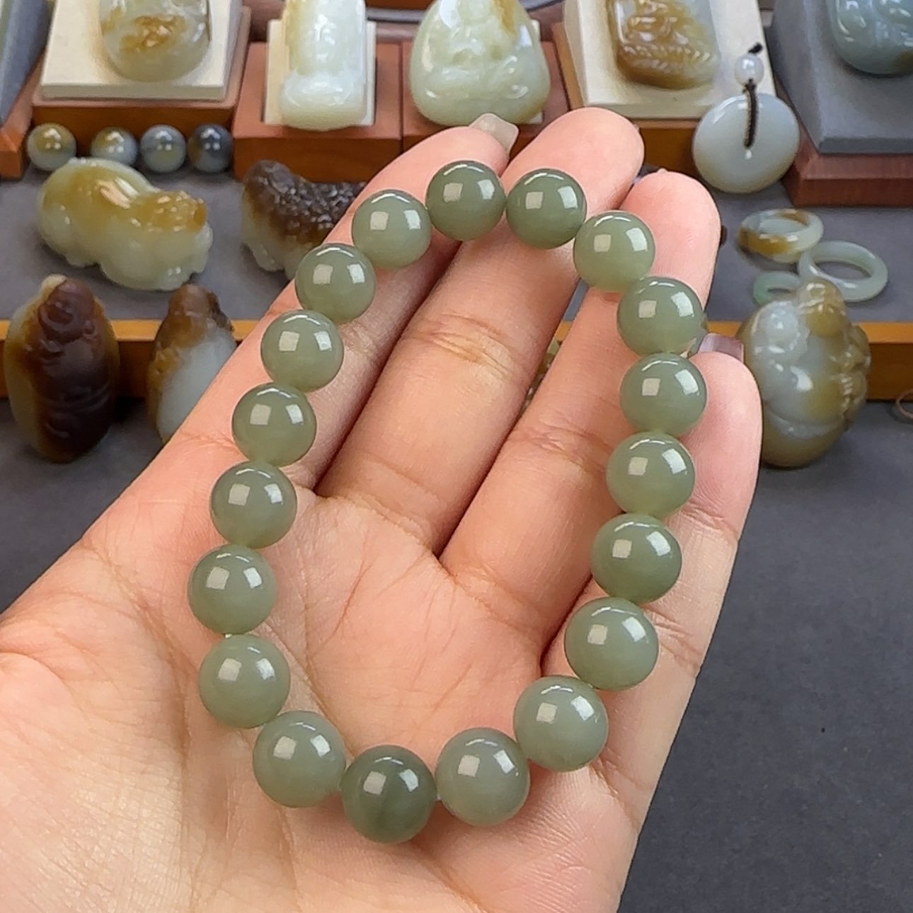 【闪购商品】和田玉手串未镶嵌