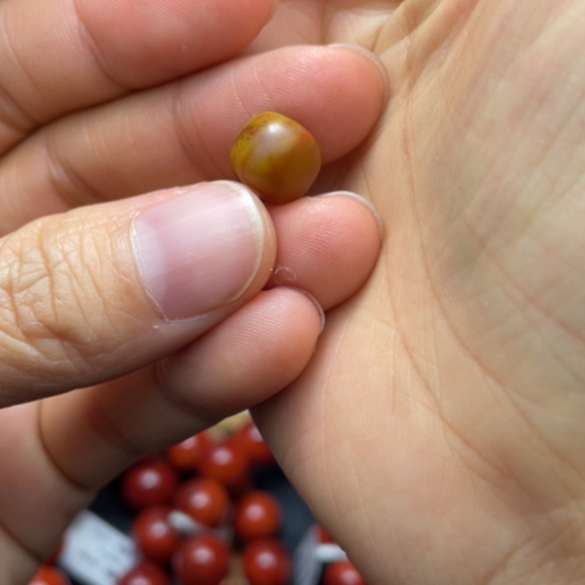 【闪购商品】南红玛瑙单珠10.4多样性发1未镶嵌