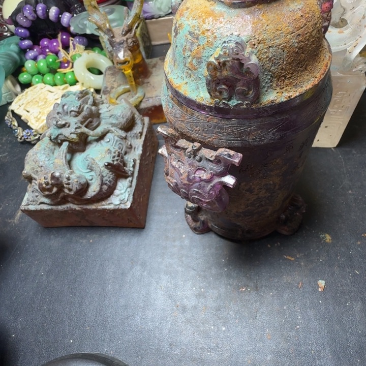 吊坠紫金钵盂菩提鑫*