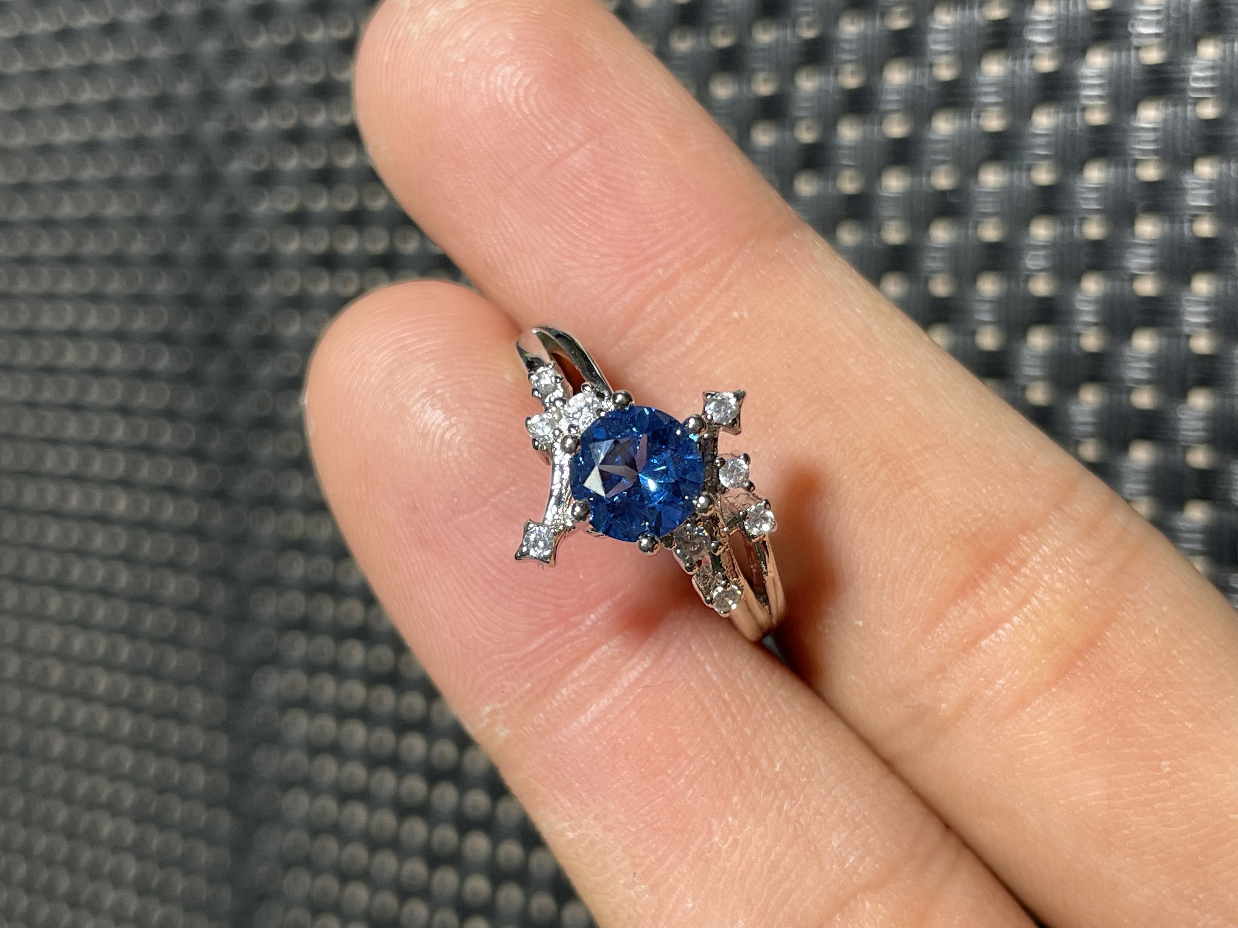 矿区高定-典藏轻奢-蓝宝石-戒指-a073