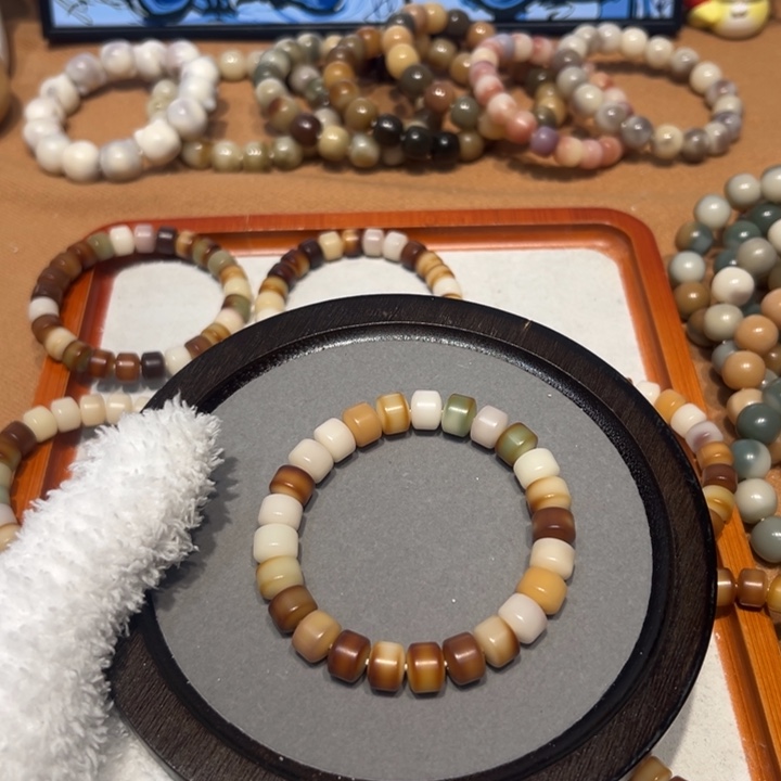 菩提根/象牙果吊坠微瑕金轮3