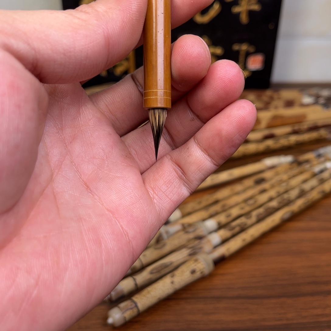 玄云 古法紫毫 口径0.65 出锋1.8 三支