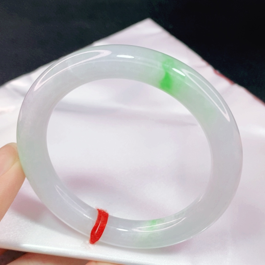 未镶嵌手镯翡翠51.2圆镯