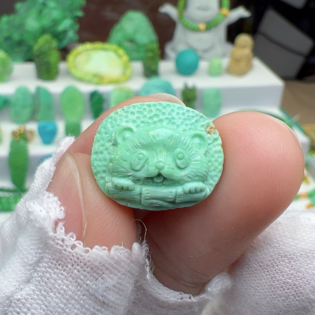 绿松石未镶嵌绿松石6