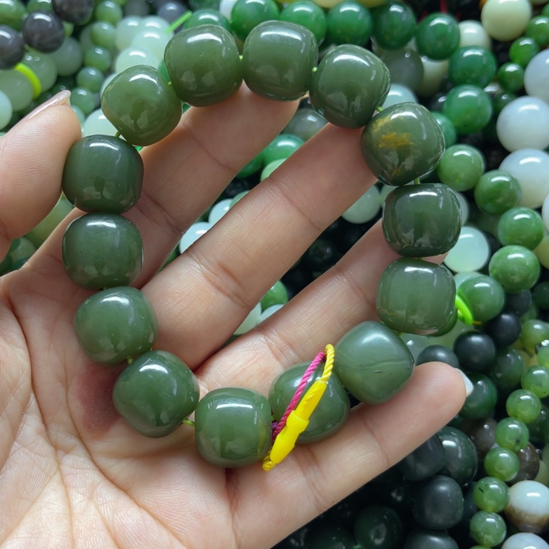 和田玉手链未镶嵌