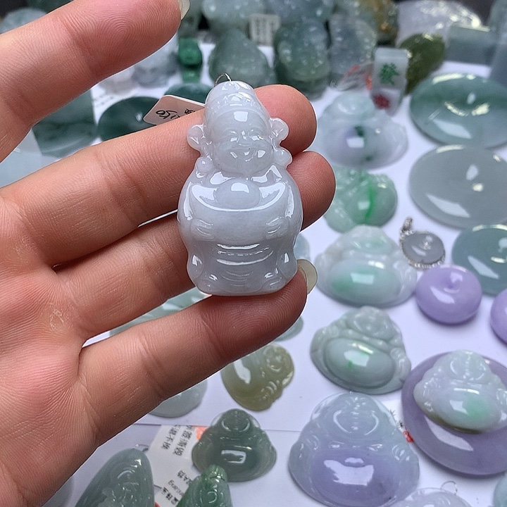 翡翠未镶嵌颈饰天然翡翠