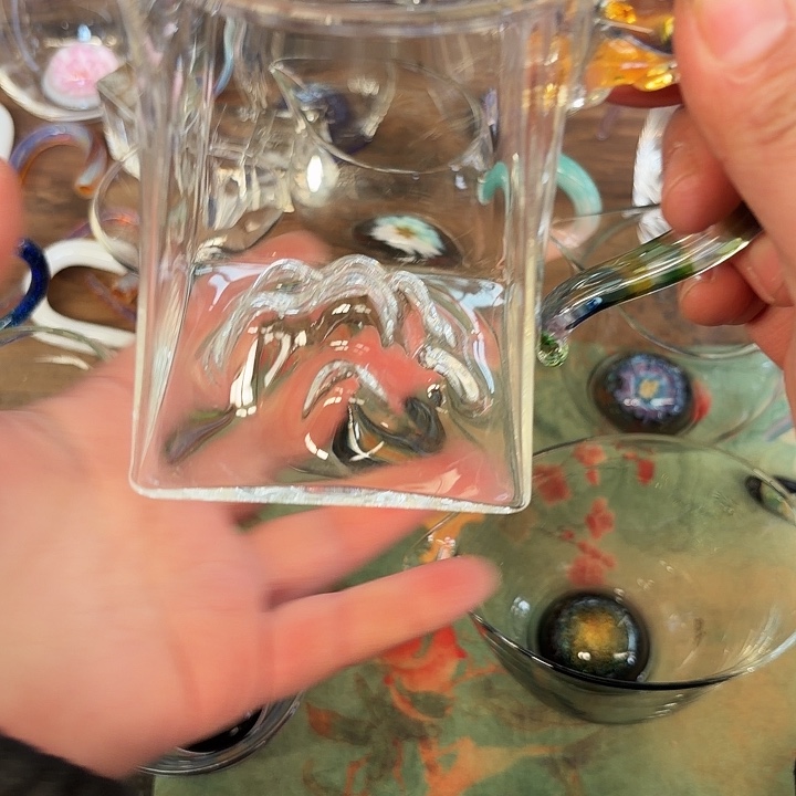 高硼硅玻璃无盖款锦龙四方