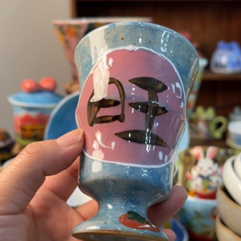 炉景德镇釉下手绘陶瓷 