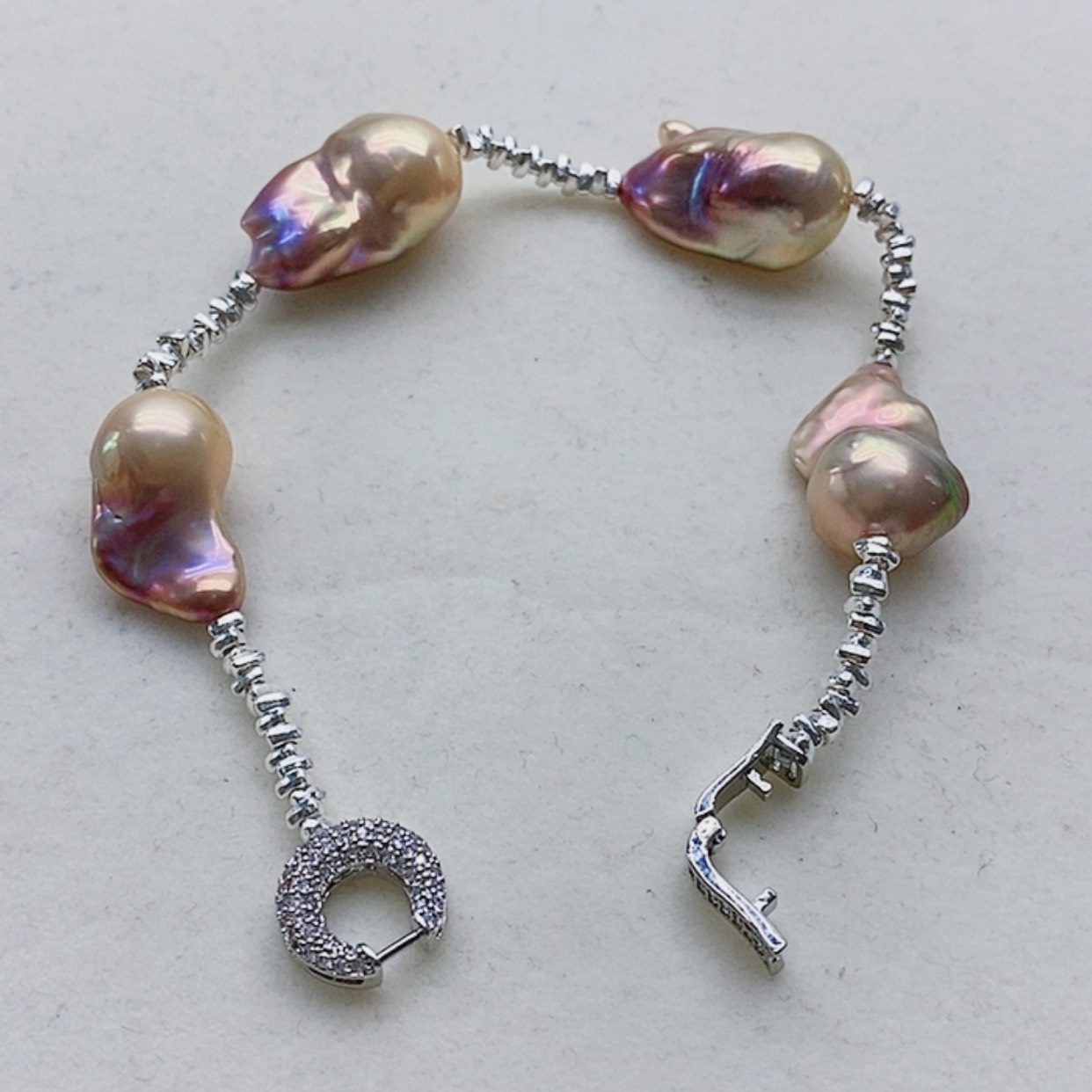 【闪购商品】银S925镶嵌淡水珍珠耳饰