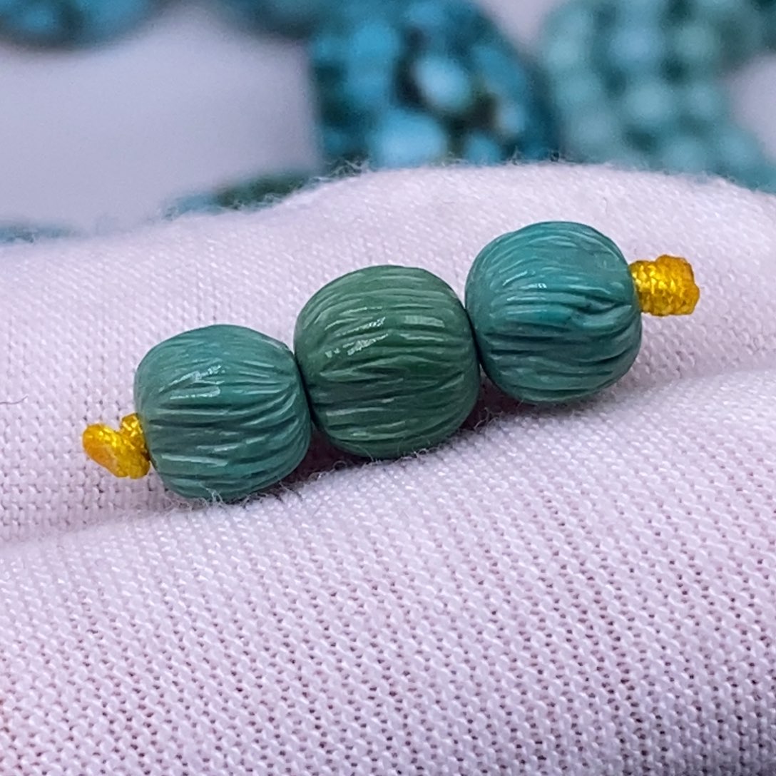 绿松石未镶嵌珠宝奇石6.7mm