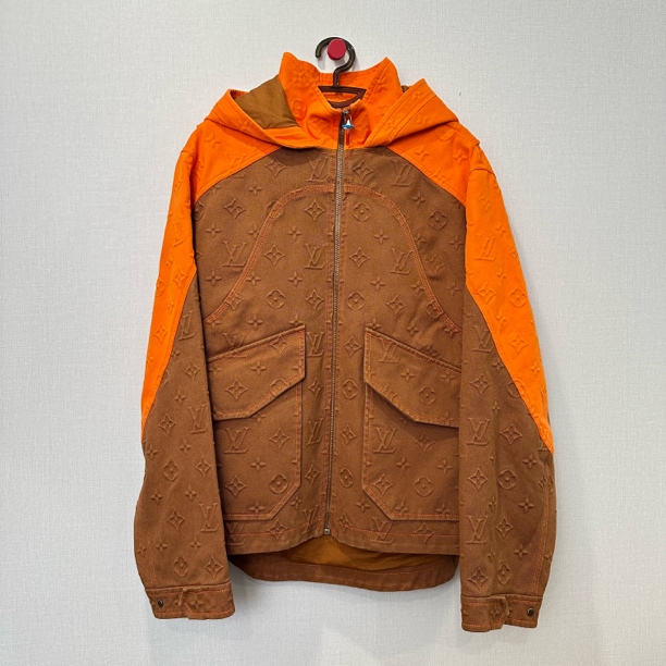 未使用 LouisVuitton/路易威登 伐木牛仔外套/尺码48/编号11694