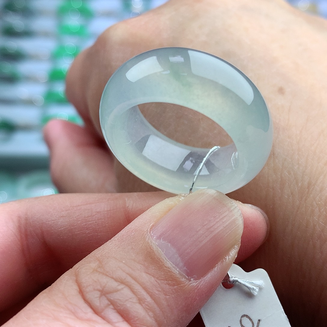 未镶嵌戒指翡翠18号