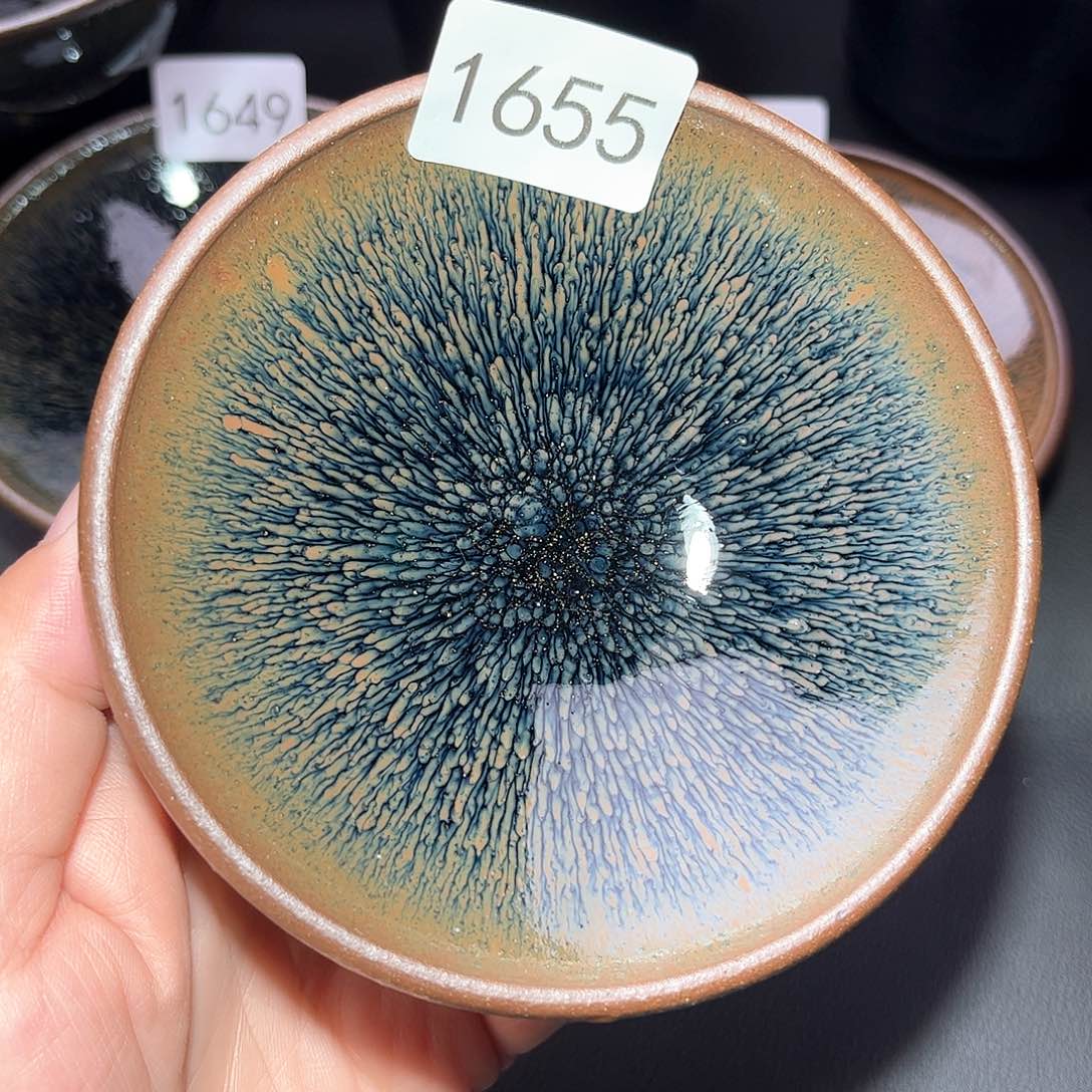 茶盏柴烧建盏主人杯1655