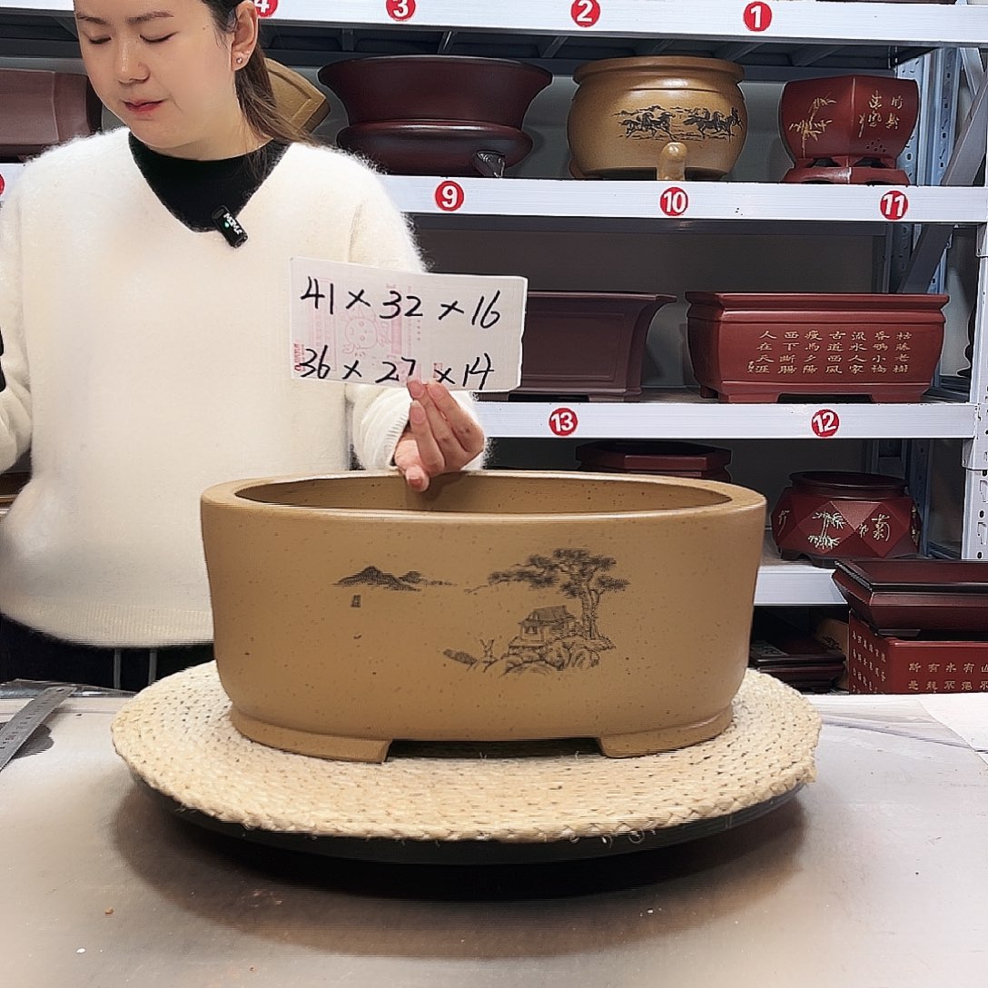 花盆紫砂紫砂花盆