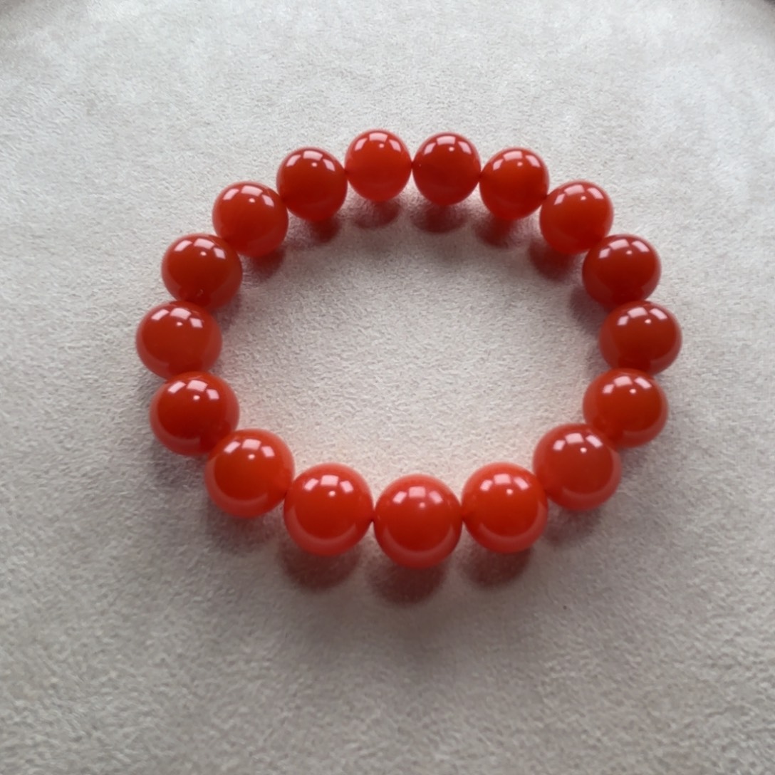 南红玛瑙12➕手串未镶嵌