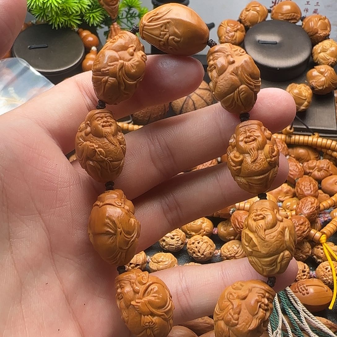 橄榄核手串/手链财神