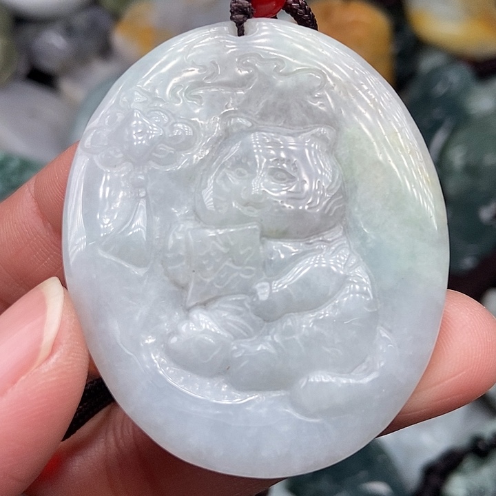 颈饰未镶嵌翡翠翡翠