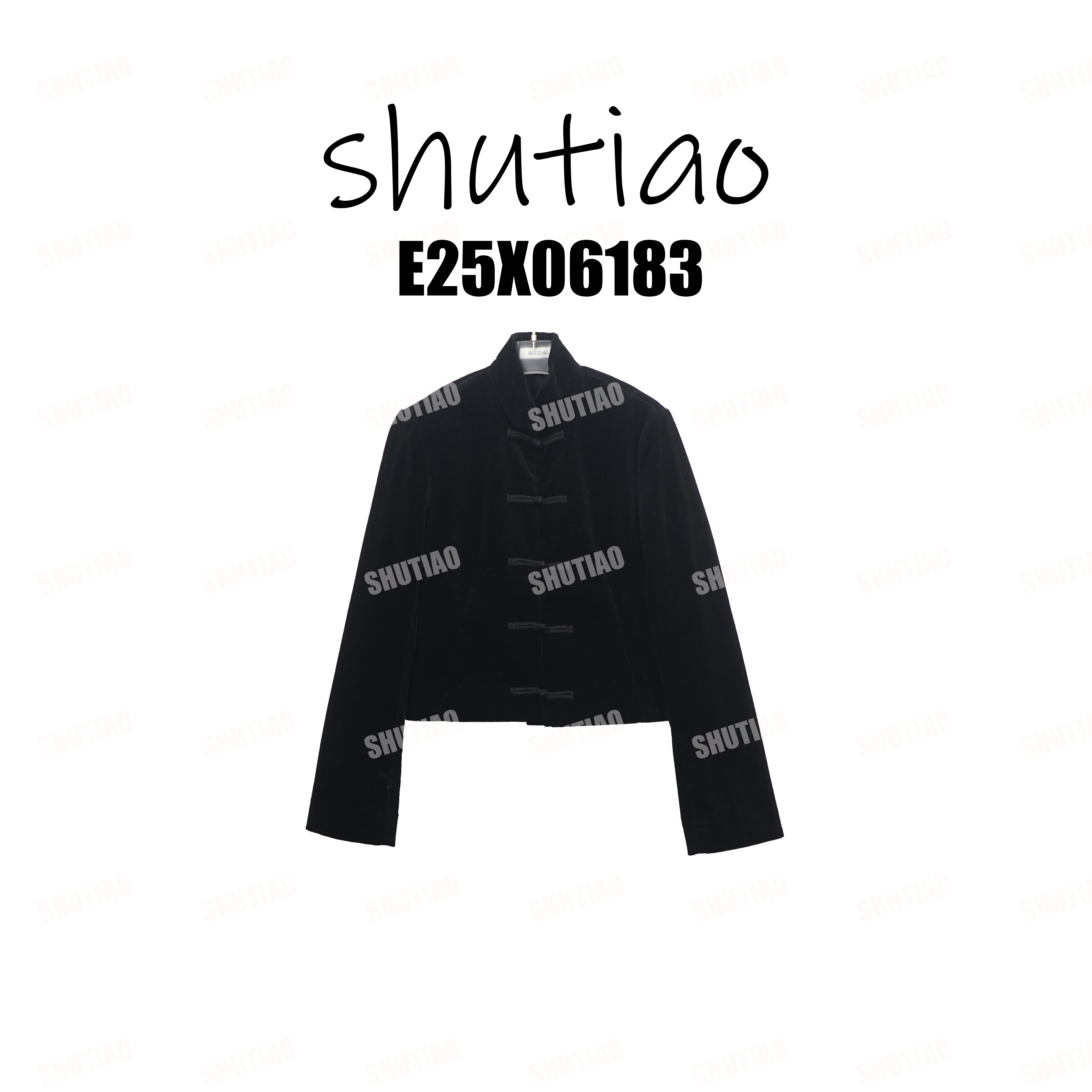 【SHUTIAO】2025秋冬：新款小众设计款外套E25X06183