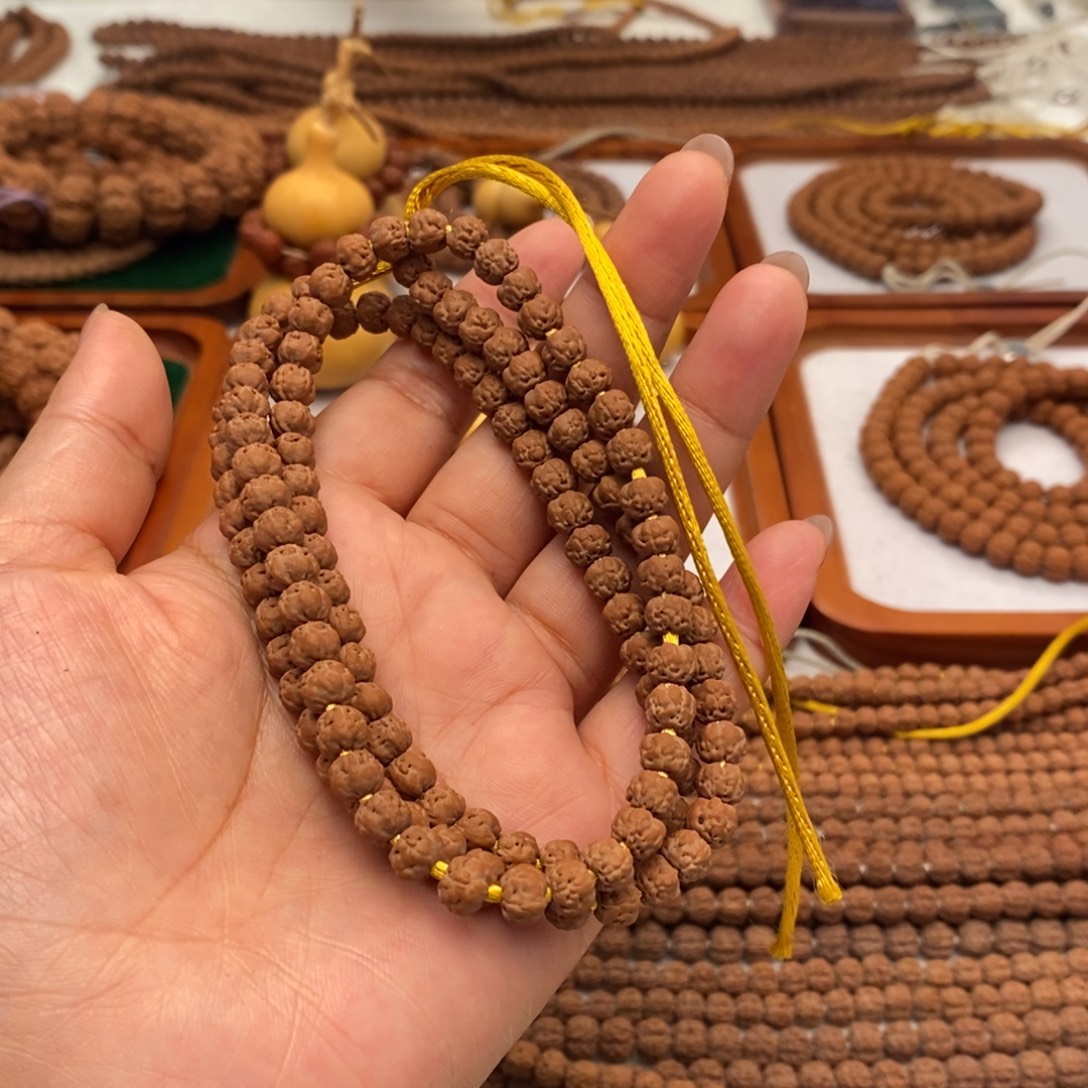 心***蓝金刚菩提吊坠定制佛手108卡6➕