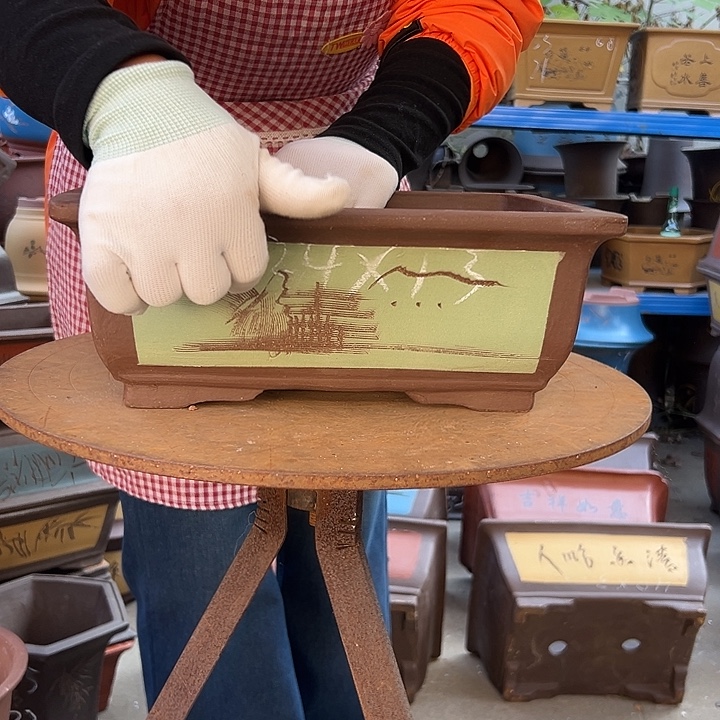 32绿马槽花盆花盆花盆