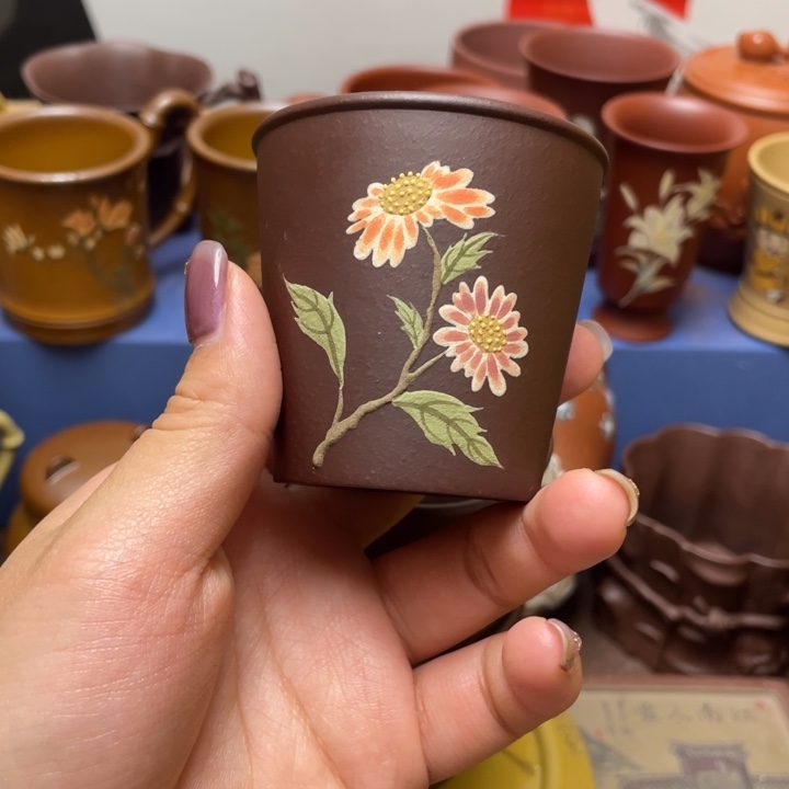 紫砂茶杯 紫砂主人杯