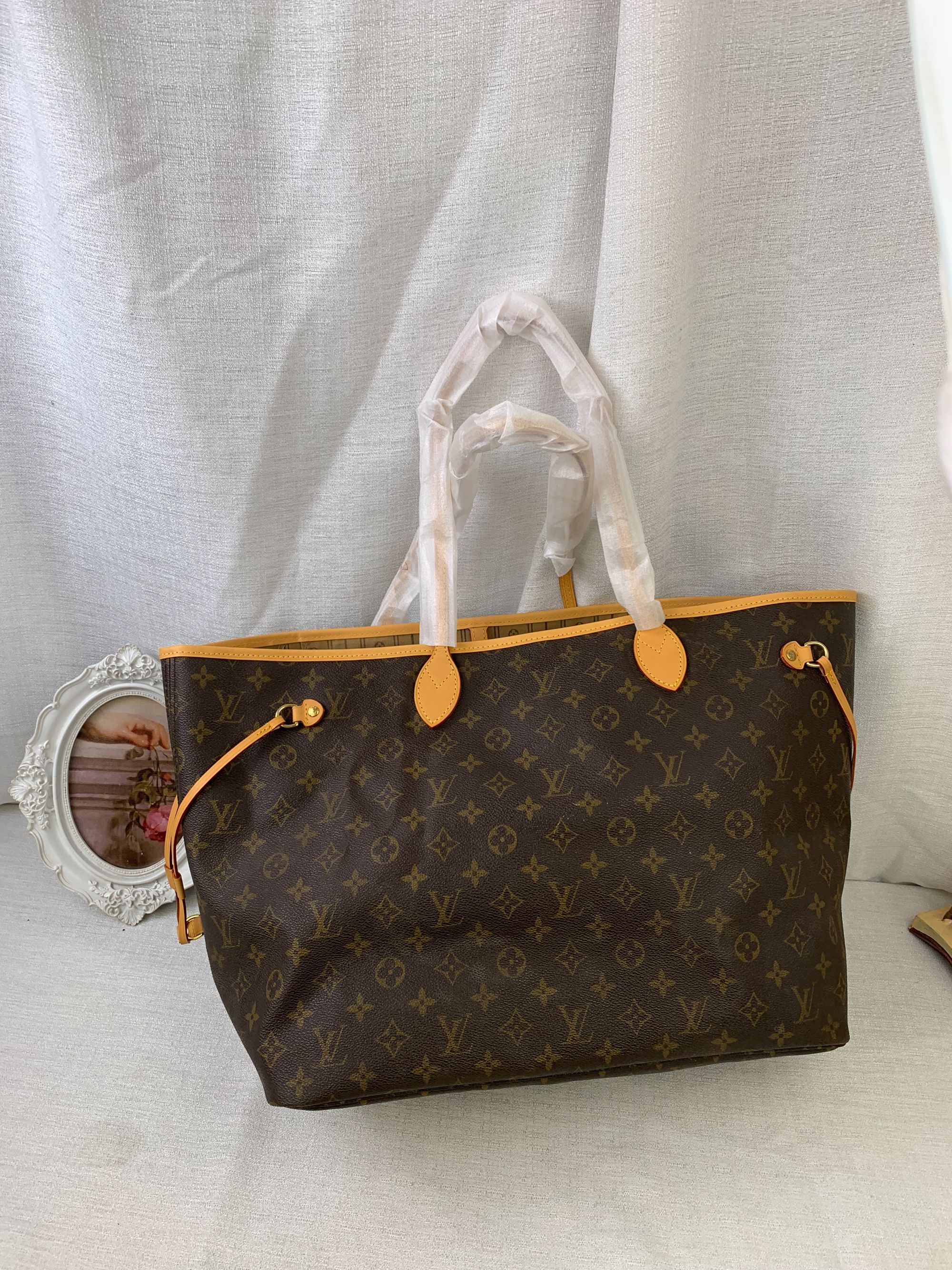 修复品LouisVuitton/路易威登 老花购物袋/WJ11204414/4414