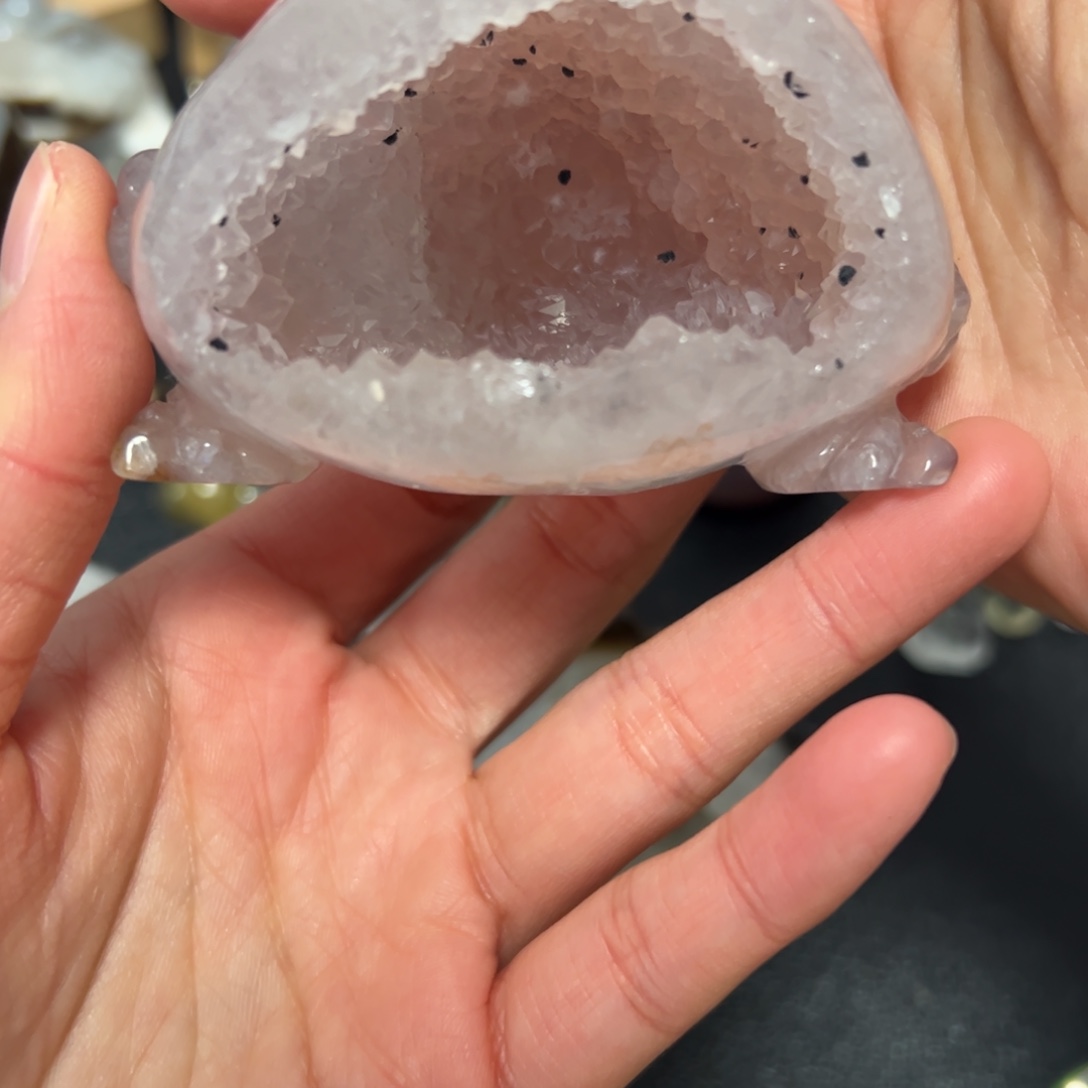 霁***铭玛瑙/玉髓未镶嵌珠宝奇石