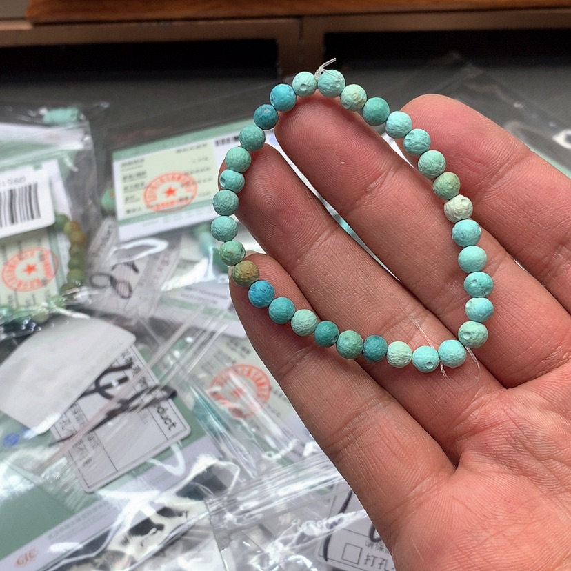 【闪购商品】绿松石颈饰未镶嵌46