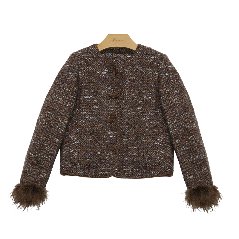 XY402女士羽绒服小香风