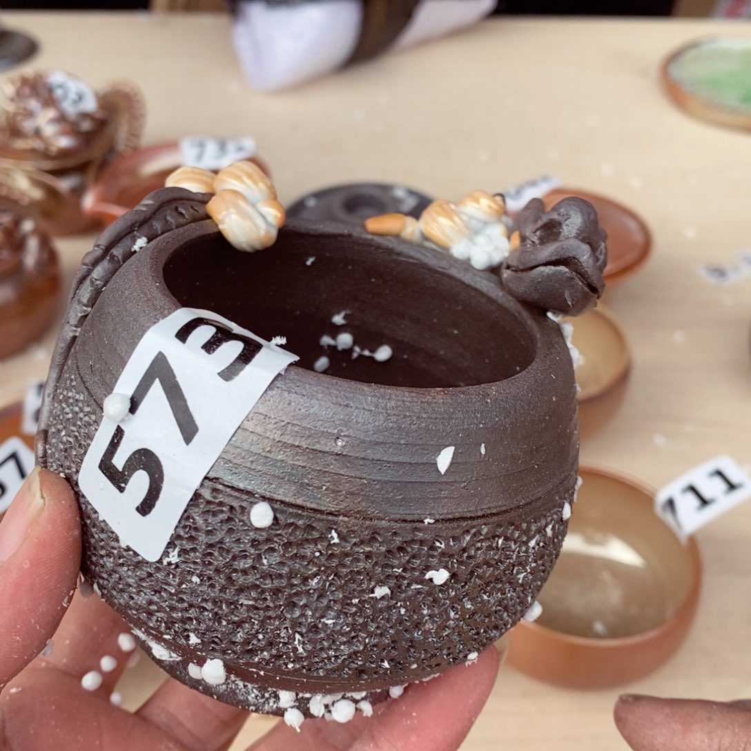 瑕疵，柴烧茶具陶瓷杯子