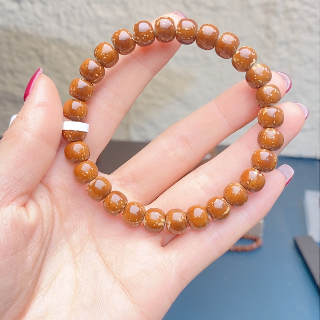 【闪购商品】手串紫金鼠老型实心单圈