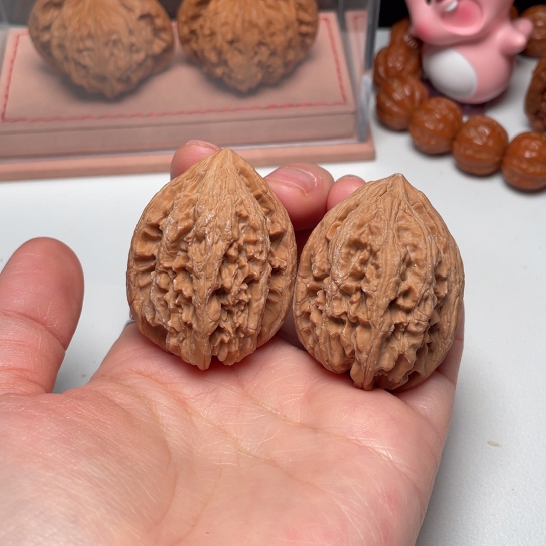 文玩核桃吊坠大沽石35