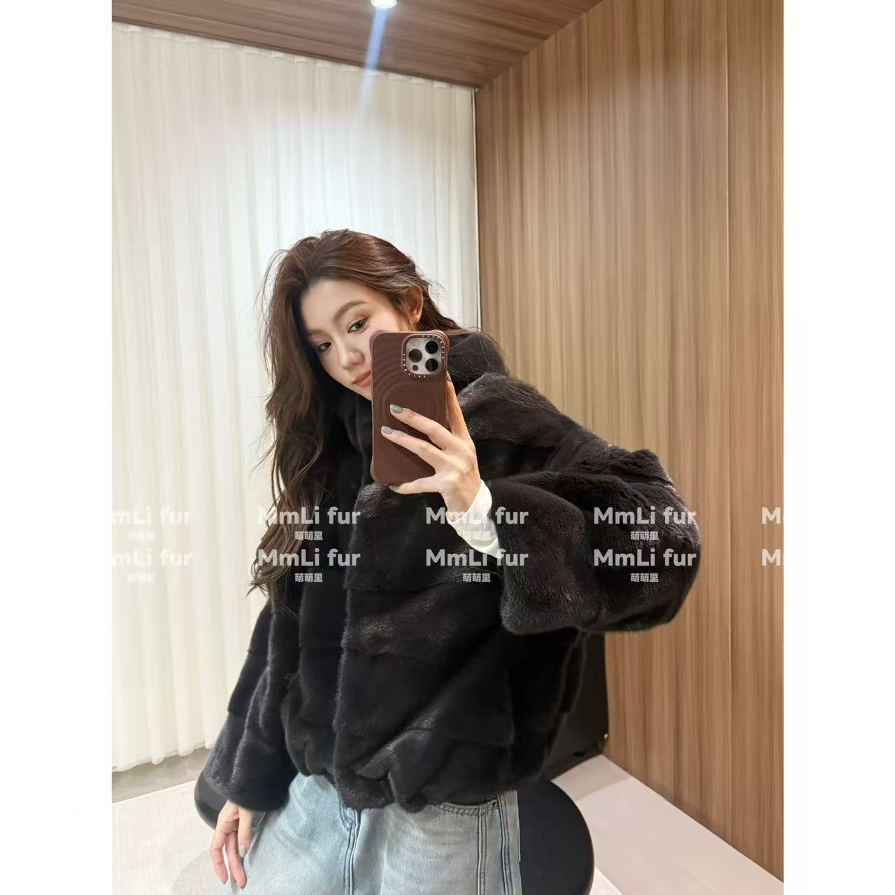 【MM毛】MMLi CLOTHES｜ 【格雷】设计师款水貂外套 mm2568