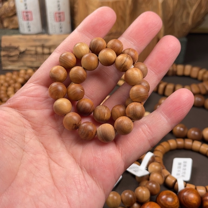 手串/手链檀香木老山檀手串瑕疵