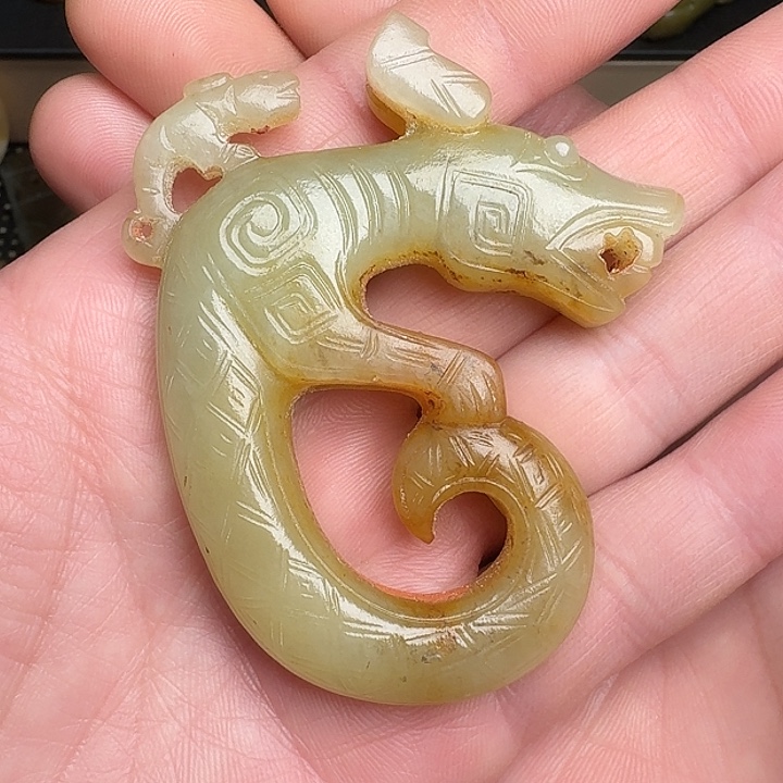 和田玉挂件未镶嵌