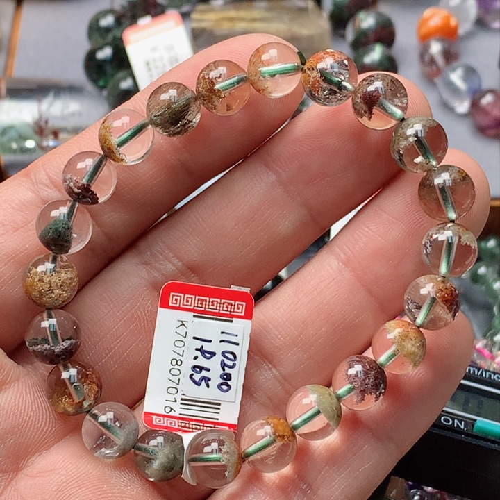 水晶手串未镶嵌天然