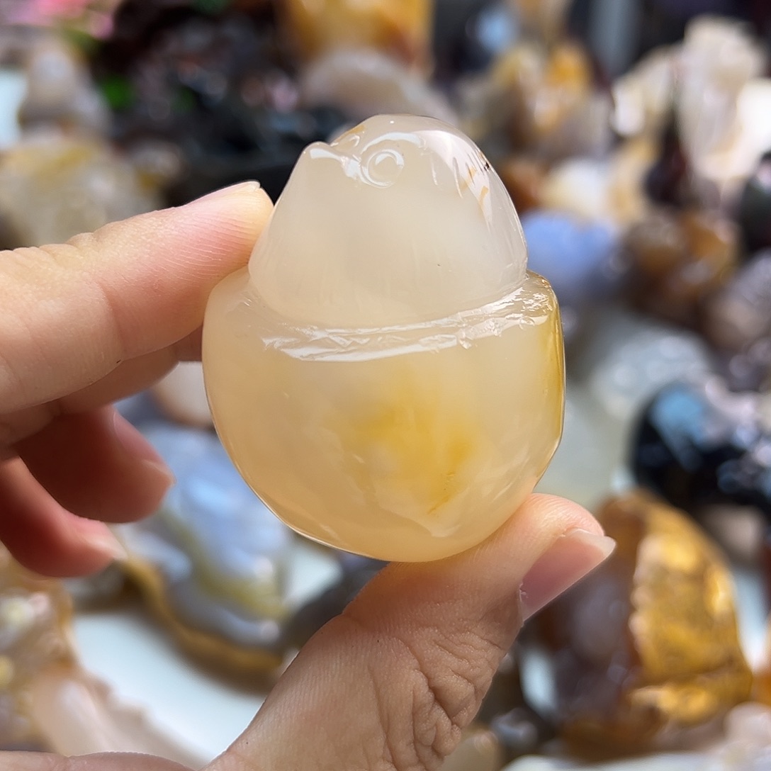 玛瑙/玉髓合金颈饰