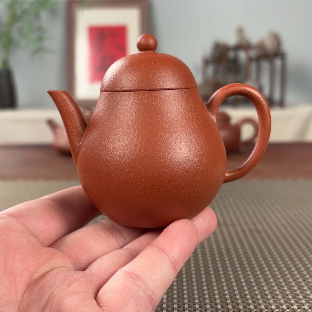 紫砂茶壶黄龙山原矿紫砂壶150