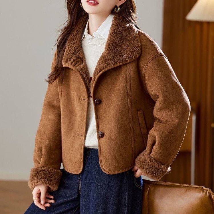 671-680潮孤买手毛衣外套时尚显瘦女装气质网红短款百搭编织