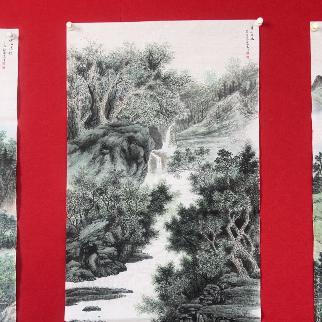 国画绘画国画作品