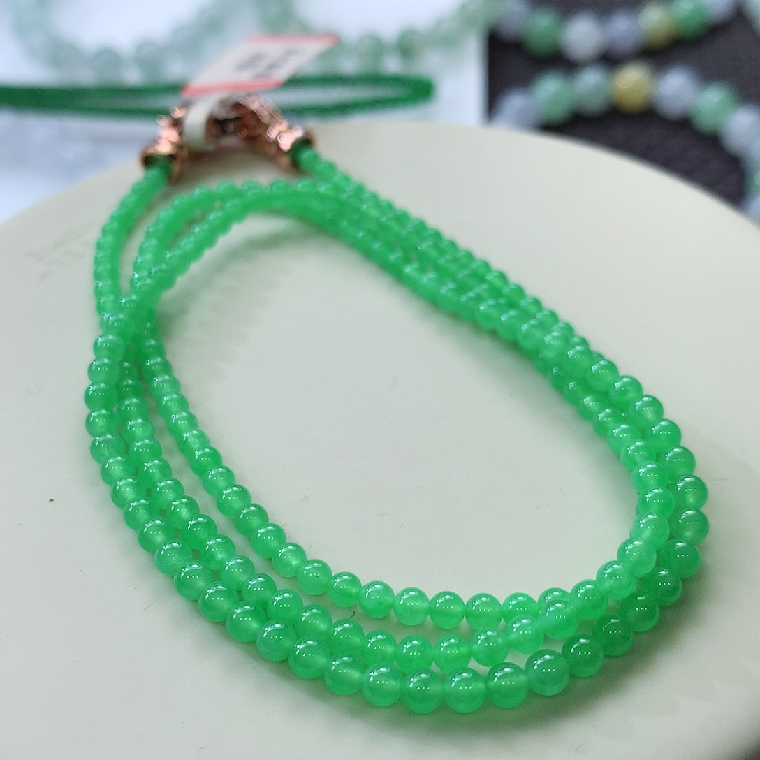 未镶嵌手链翡翠翡翠