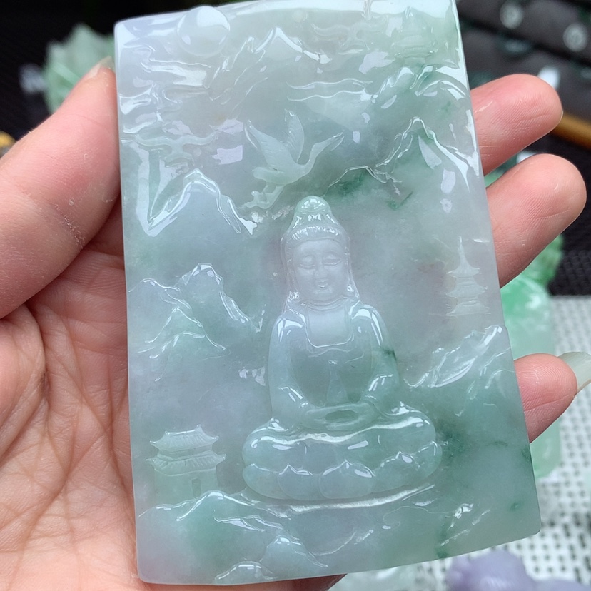 【闪购商品】翡翠颈饰未镶嵌翡翠吊坠