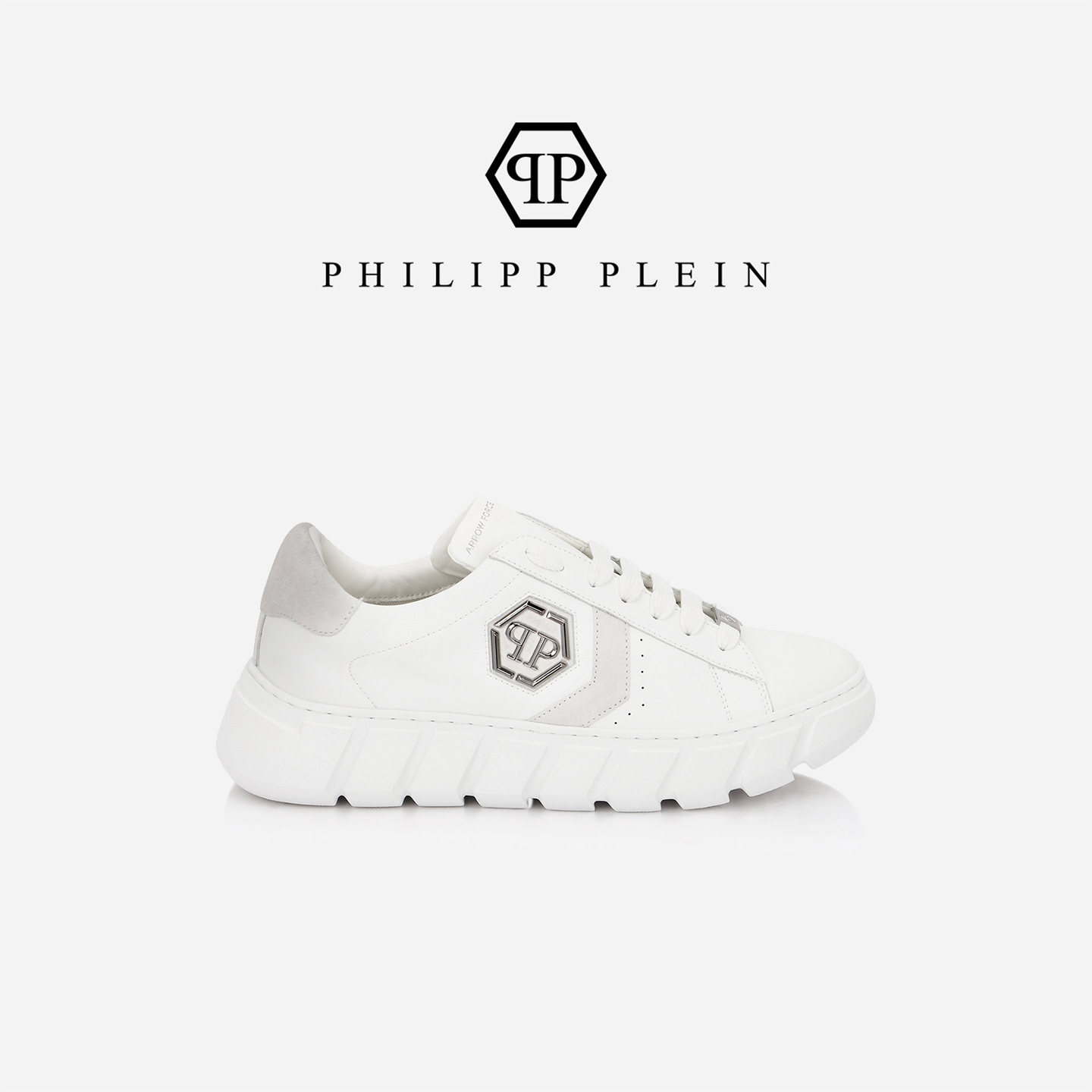【新品饼干】PHILIPP PLEIN2025秋冬男女同款徽标跑鞋厚底运动鞋
