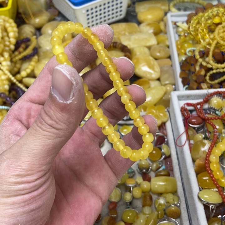 蜜蜡未镶嵌裸石多样性发货